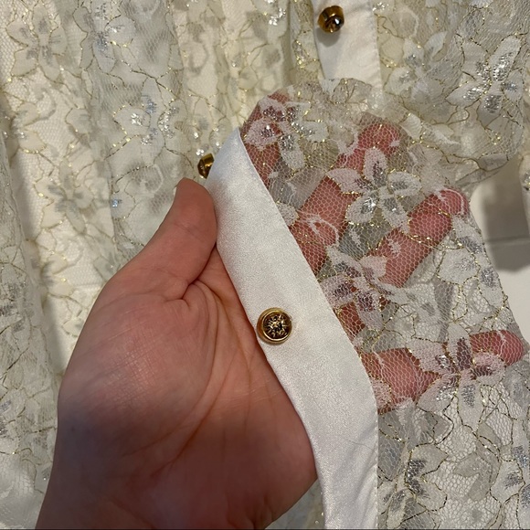 Vintage Lace Open Robe - Picture 9 of 16